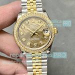 Swiss Copy Rolex Oyster Perpetual Datejust 31mm Two-tone Diamond Jubilee Watch 